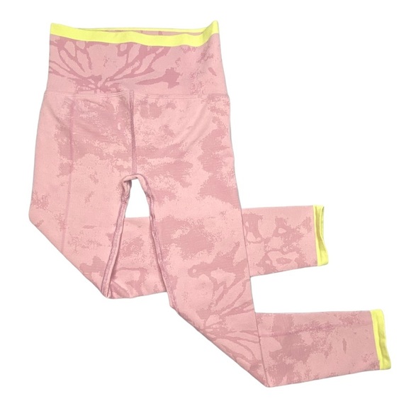 Free People Think Twice Leggings High Rise PINK New XS S - Picture 2 of 15